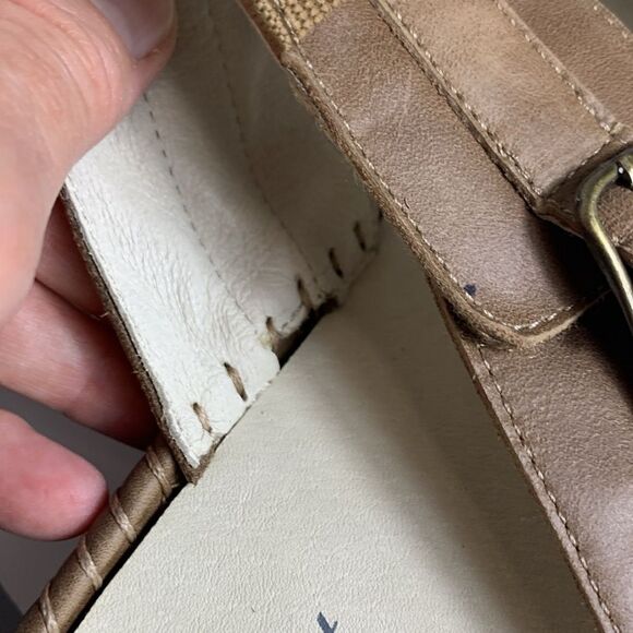 Propet Kelowna Light Brown Leather Adjustable Comfort Slide Sandals Sz 9.5XX 4E - Picture 12 of 15